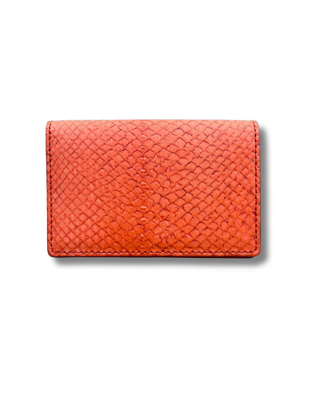 鮭の名刺入れ L｜Ocean Leather（オーシャンレザー）