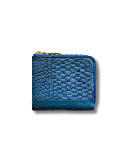 鯛のL字ファスナーミニ財布｜Ocean Leather（オーシャンレザー）
