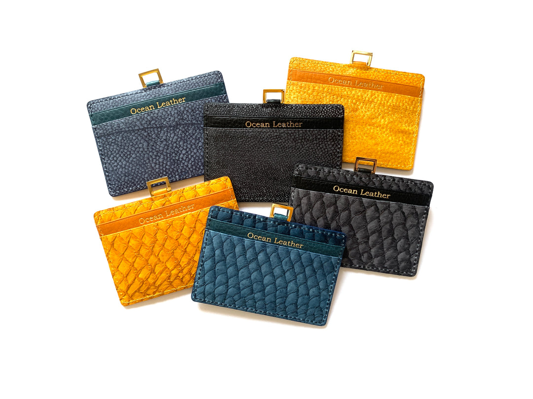 シイラのIDパスケース｜Ocean Leather（オーシャンレザー）