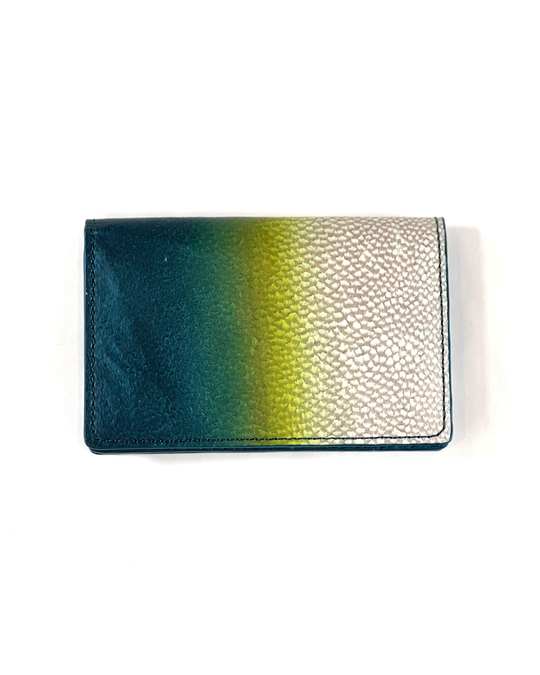 Business card holder [Japanese amberjack]|Authentic Color