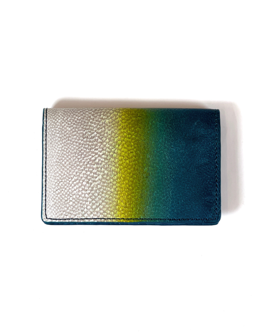 Business card holder [Japanese amberjack]|Authentic Color