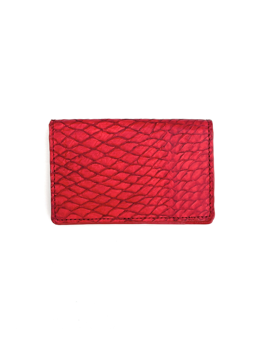 鯛の名刺入れ L｜Ocean Leather（オーシャンレザー）