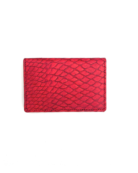 鯛の名刺入れ L｜Ocean Leather（オーシャンレザー）