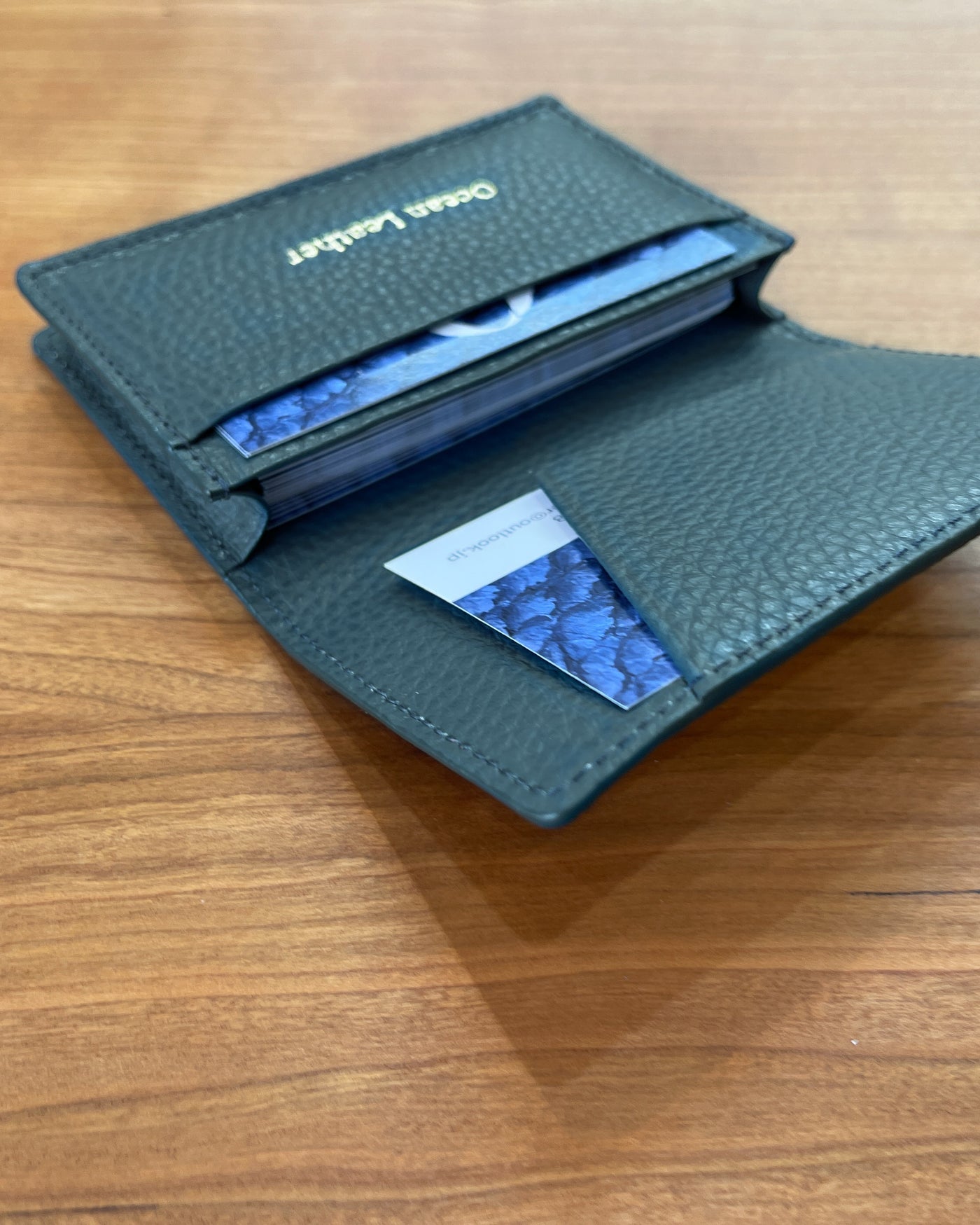 名刺入れ【ブリ】L ｜リアルカラー