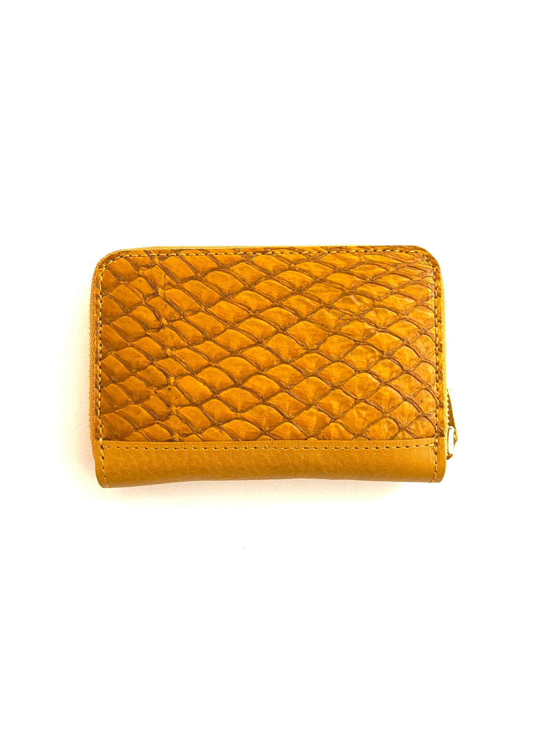 【限定販売品】ミニラウンドファスナー財布 　タマン　Golden Yellow