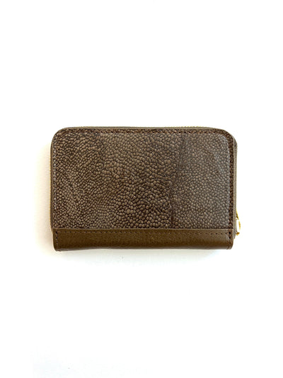 ミニラウンドファスナー財布【ブリ】 - Ocean Leather