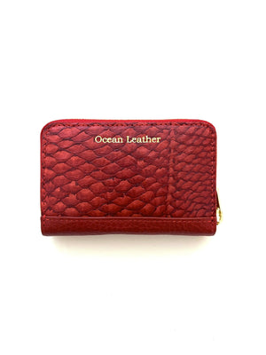 【限定販売品】ミニラウンドファスナー財布 - Ocean Leather