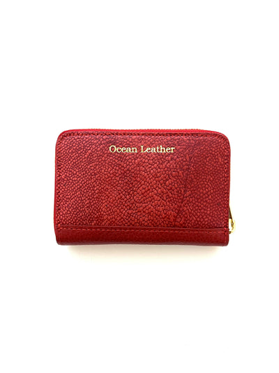 【限定販売品】ミニラウンドファスナー財布 - Ocean Leather