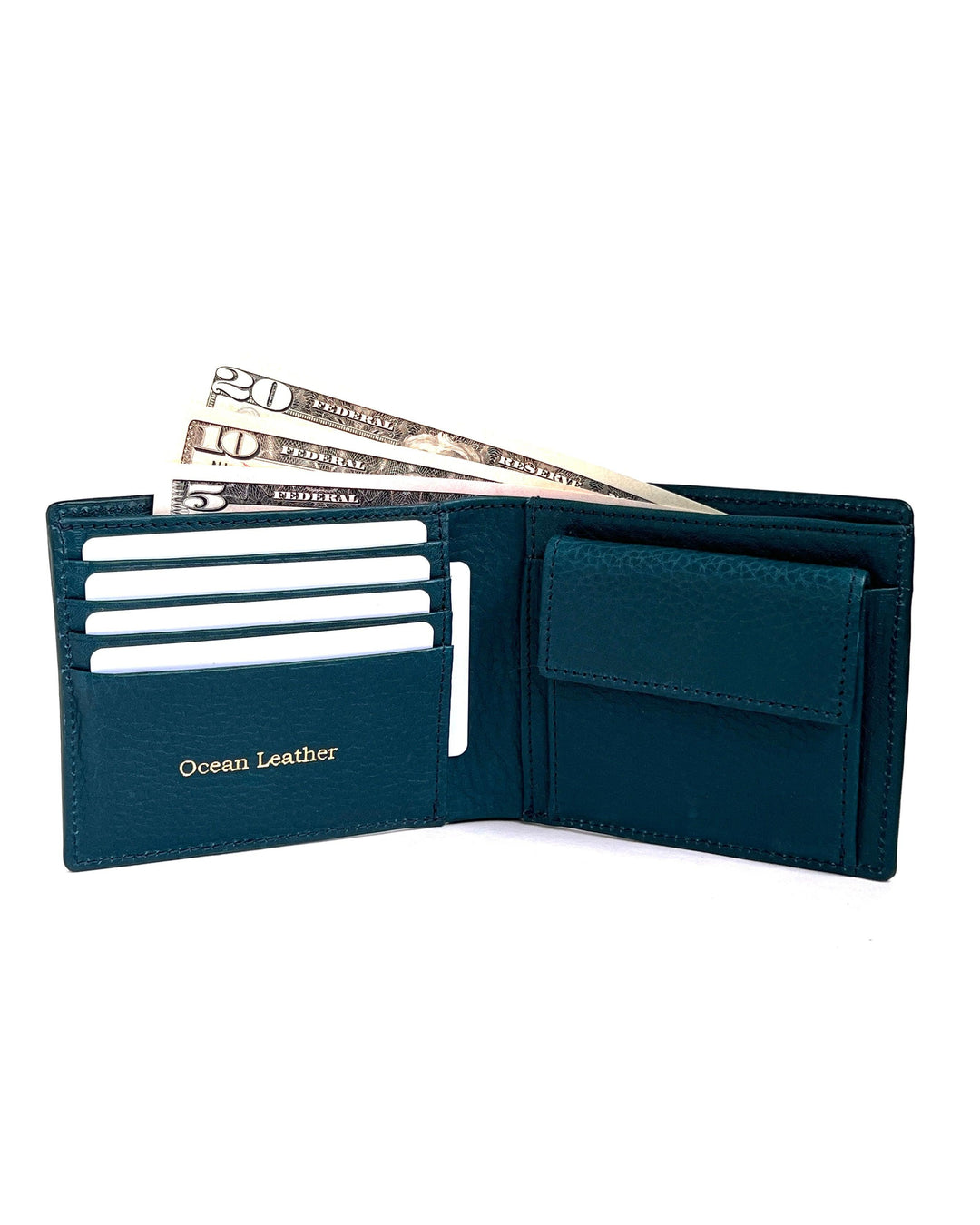 Bi-fold wallet [Red sea bream] – Ocean Leather