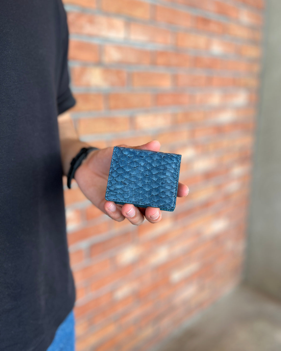BOXコインケース【マダイ】 - Ocean Leather