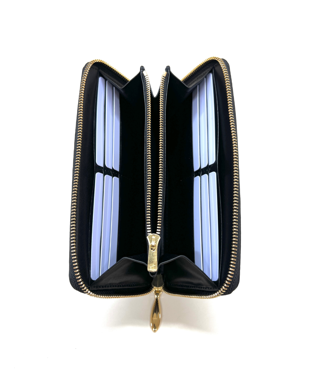 ラウンドファスナー長財布【サーモン】